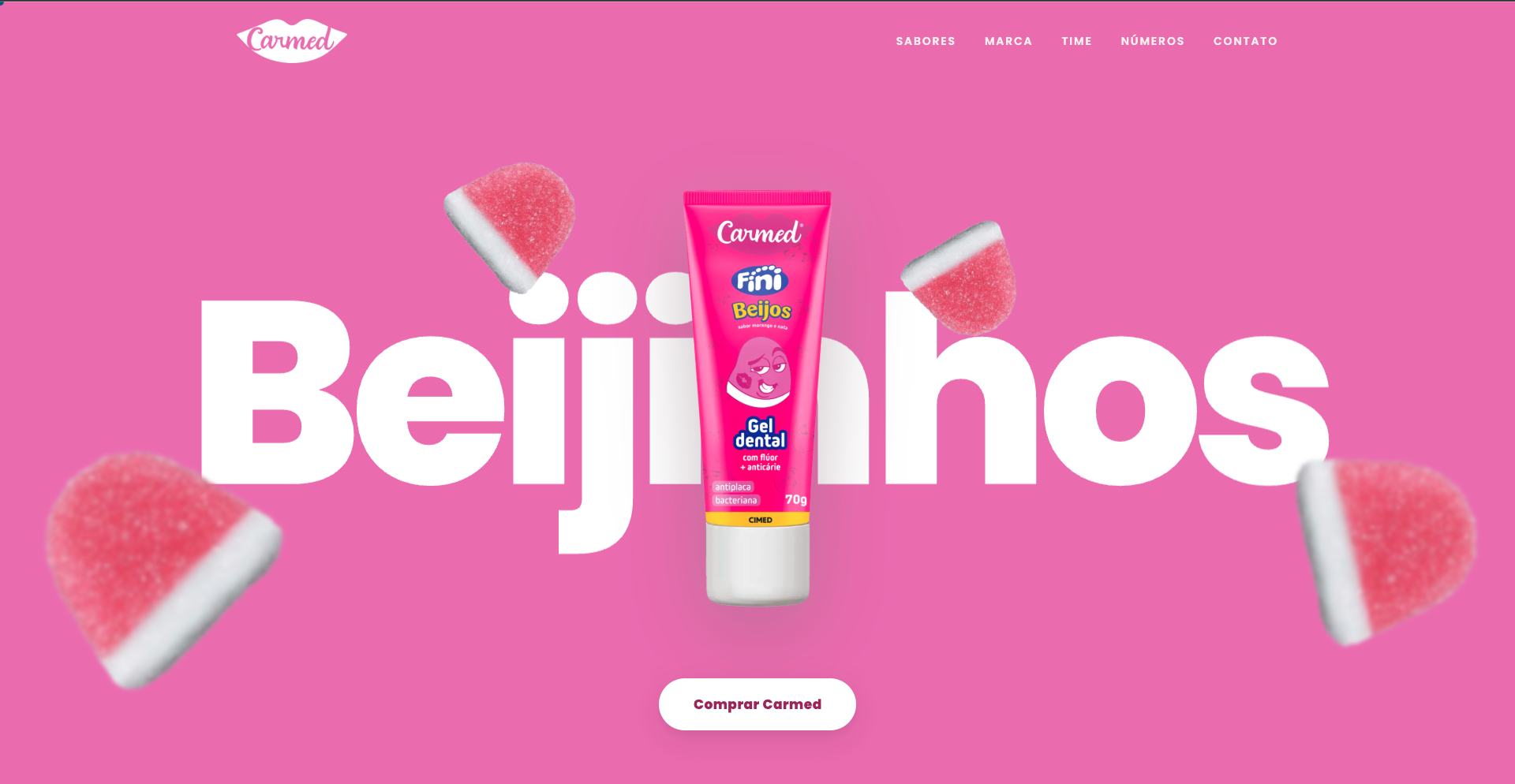 Captura do projeto Carmed